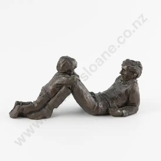 Ken Kendall Figure of a Man and Child