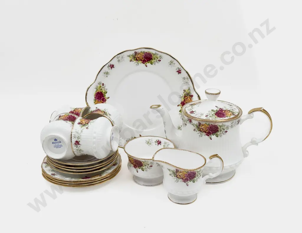 Queens Fancy China Part Teaset Image 1++