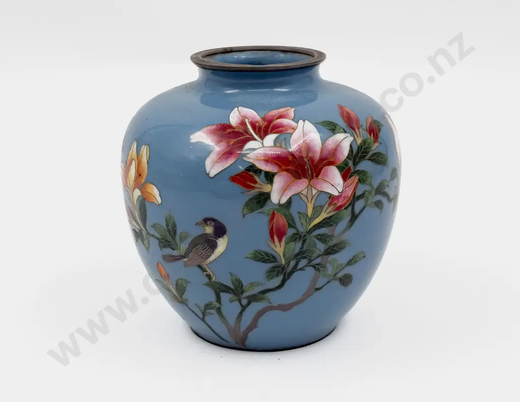 Wireless Cloisonne Vase Image 1++
