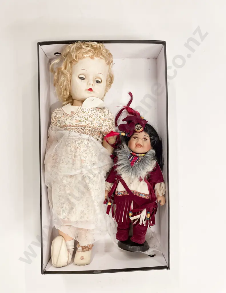 Two Vintage Dolls Image 1++