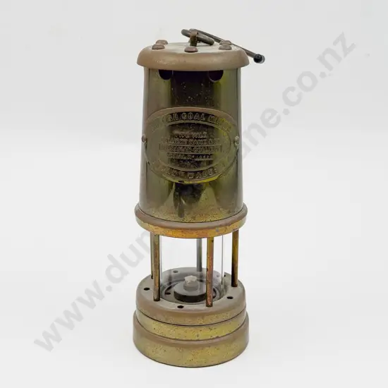 Repro Cased Miner's Lamp