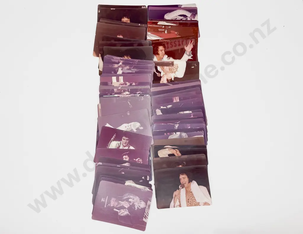 Large Quantity of Assorted Vintage Photographs from an Elvis Concert Image 1++