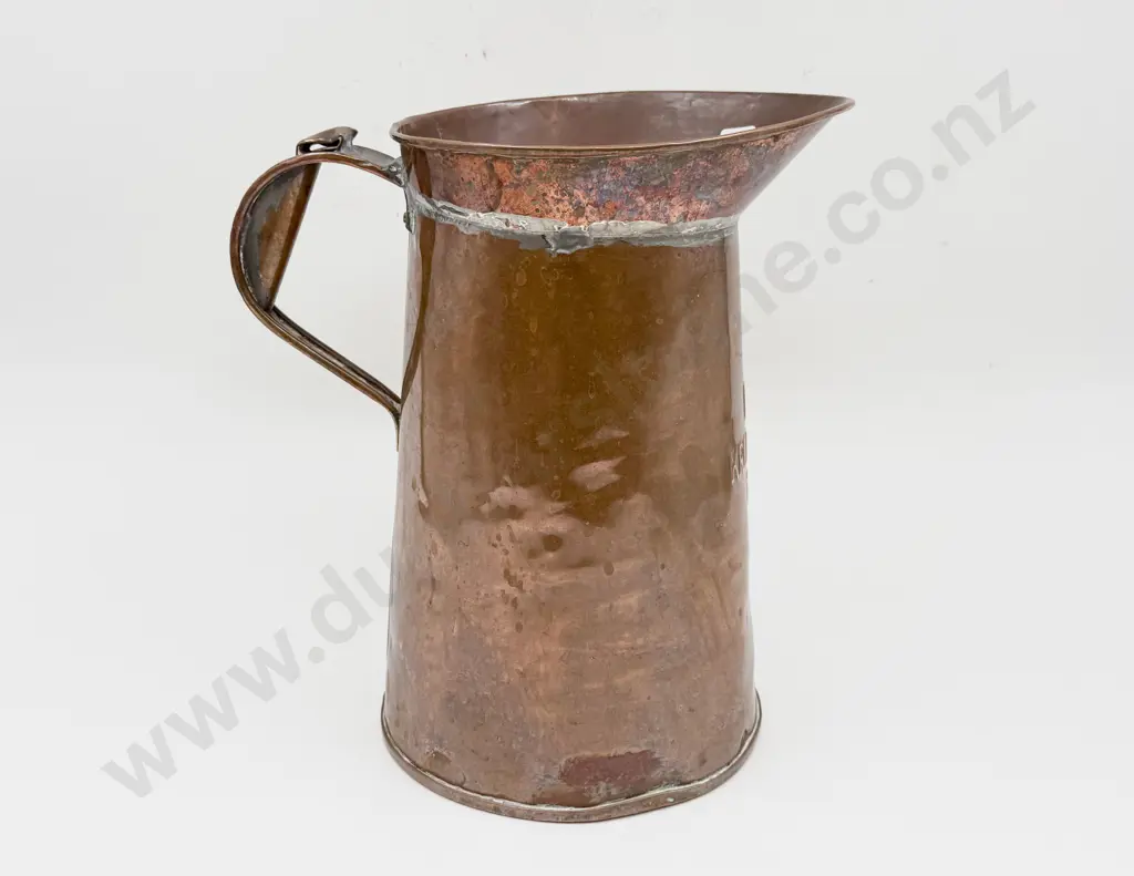 Vintage US Copper Jug c1941 Image 1++