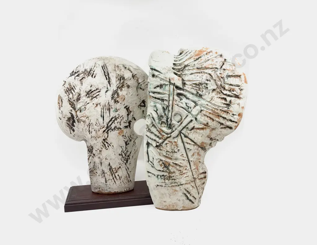 Two Patrick Williams Pottery Forms (Faults) Image 1++