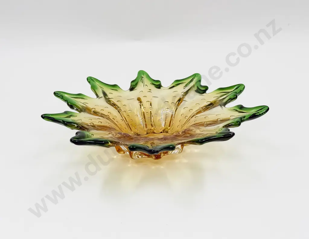 Murano Art Glass Dish Image 1++