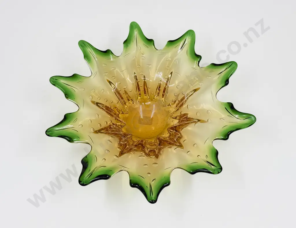 Murano Art Glass Dish Image 1++
