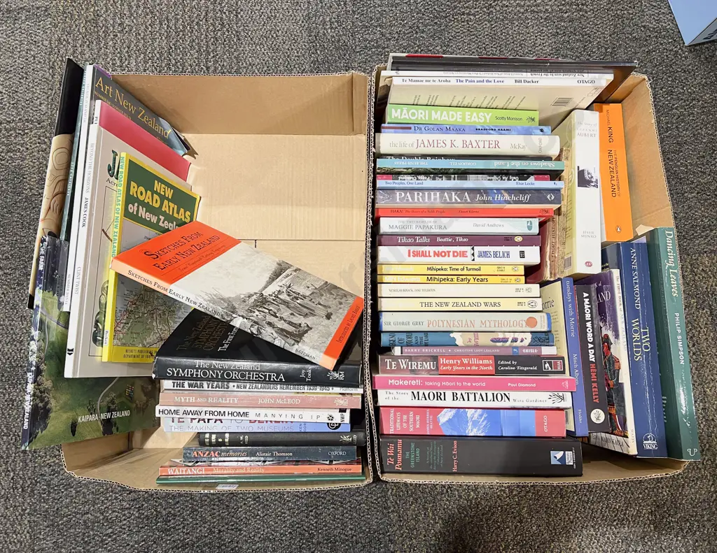 Two Boxes of Assorted Books Image 1++