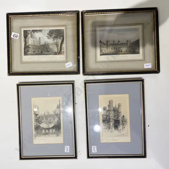 Four Assorted Prints
