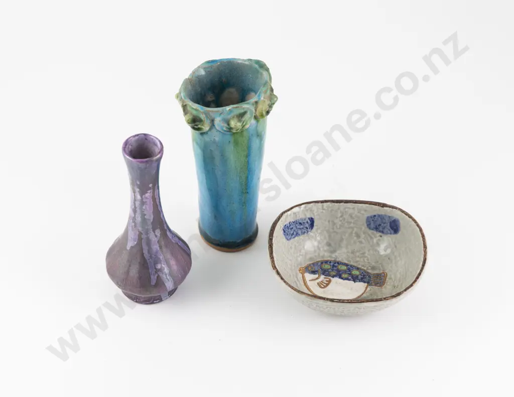 Weka Pottery Vase & Two Others Image 1++