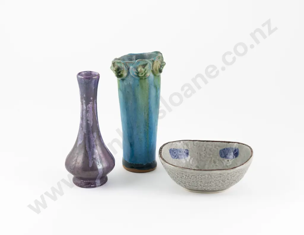 Weka Pottery Vase & Two Others Image 1++