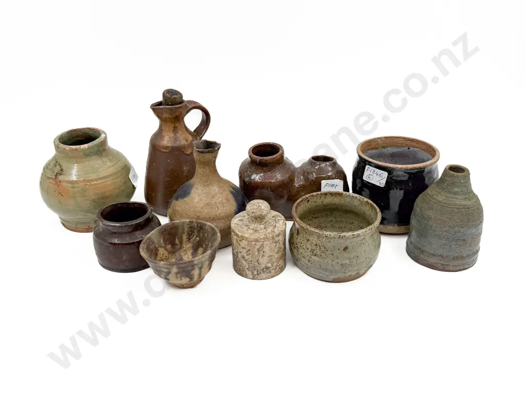 Ten Pieces NZ Pottery Image 1++