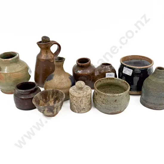 Ten Pieces NZ Pottery