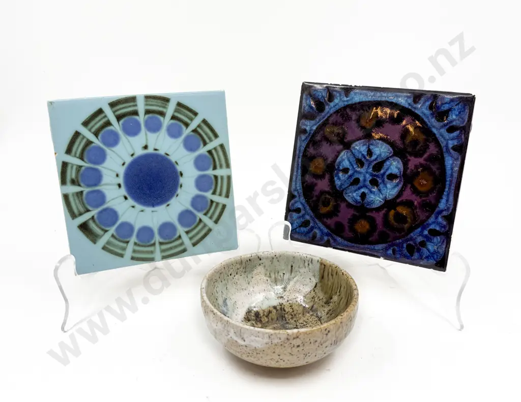 Two Guy Mountain Tiles & Jocelyn Wilkie Bowl Image 1++