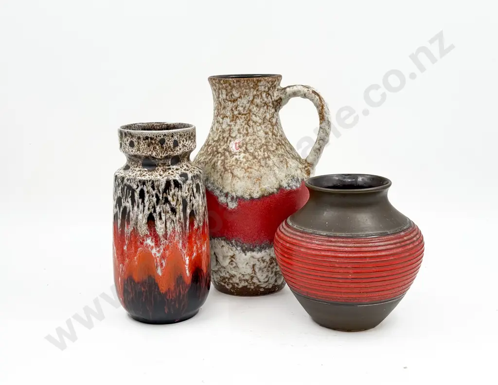 Three German Mid Century Ceramics Image 1++
