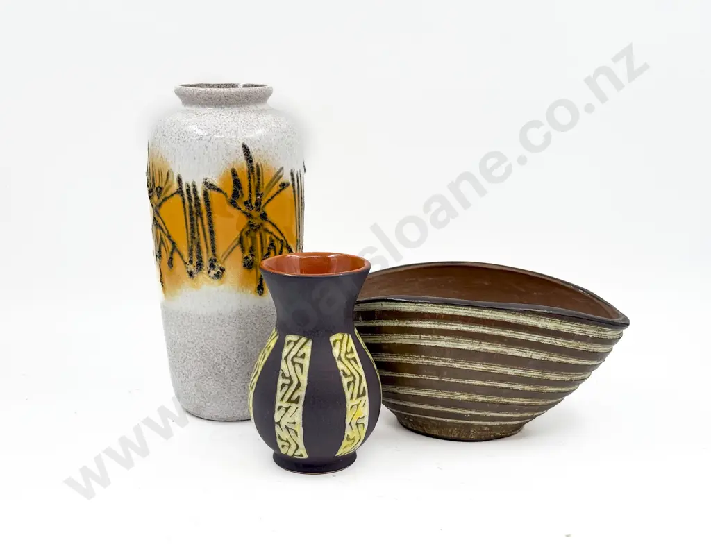 Three German Mid Century Ceramics Image 1++
