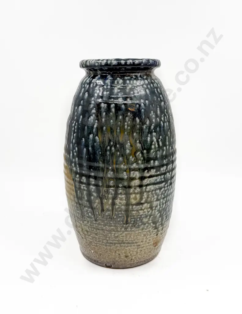 Paul Melser Salt Glazed Vase Image 1++