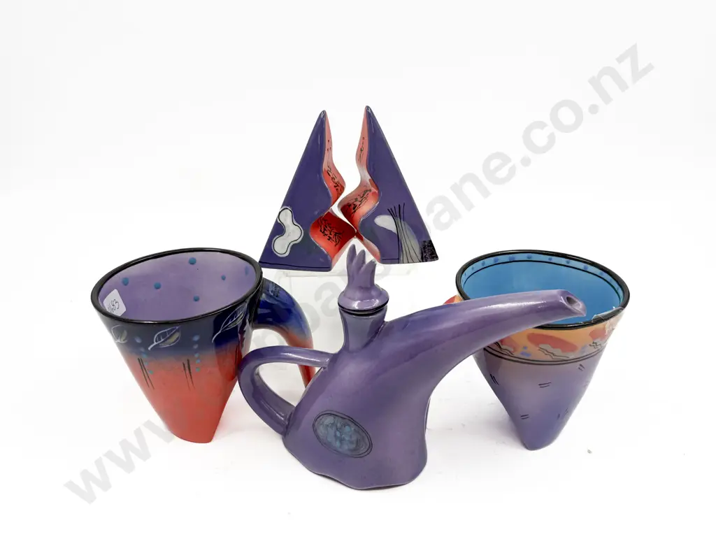 Four Pieces Brendan Adams Pottery Image 1++