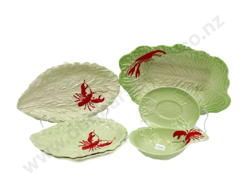 Small Group of Carlton Ware Lobster Pattern China Image 1++