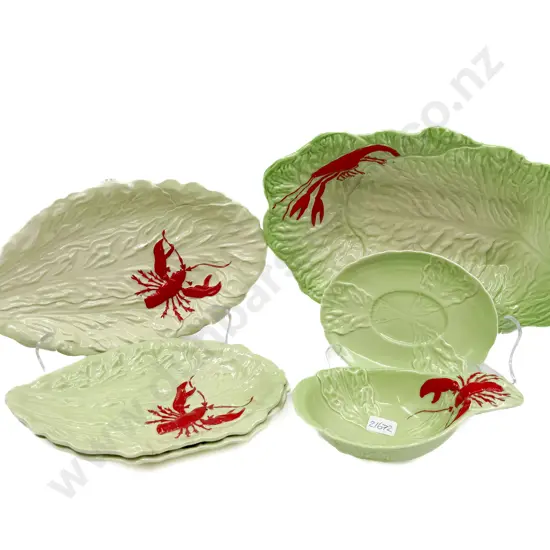 Small Group of Carlton Ware Lobster Pattern China