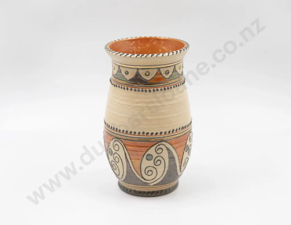 Crown Ducal Charlotte Rhead Design Vase Image 1++