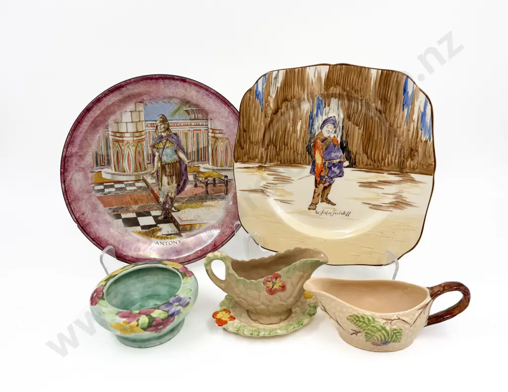 Grimwades Shakespeare Series Plate (A/F) & Three Others Image 1++
