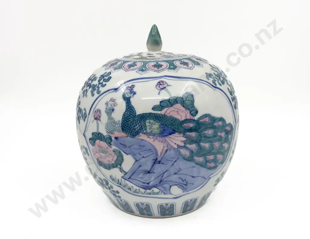 Large Chinese Modern Ginger Jar Image 1++