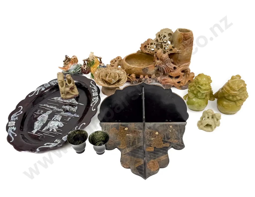 Small Box of Chinese Ornaments Image 1++
