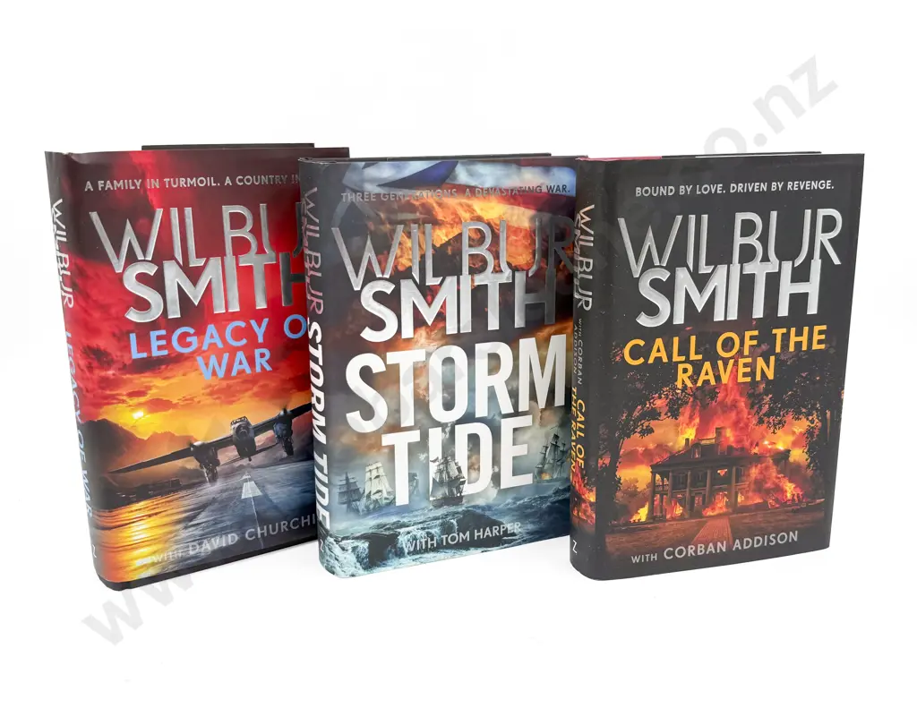 Three Wilbur Smith Novels Image 1++