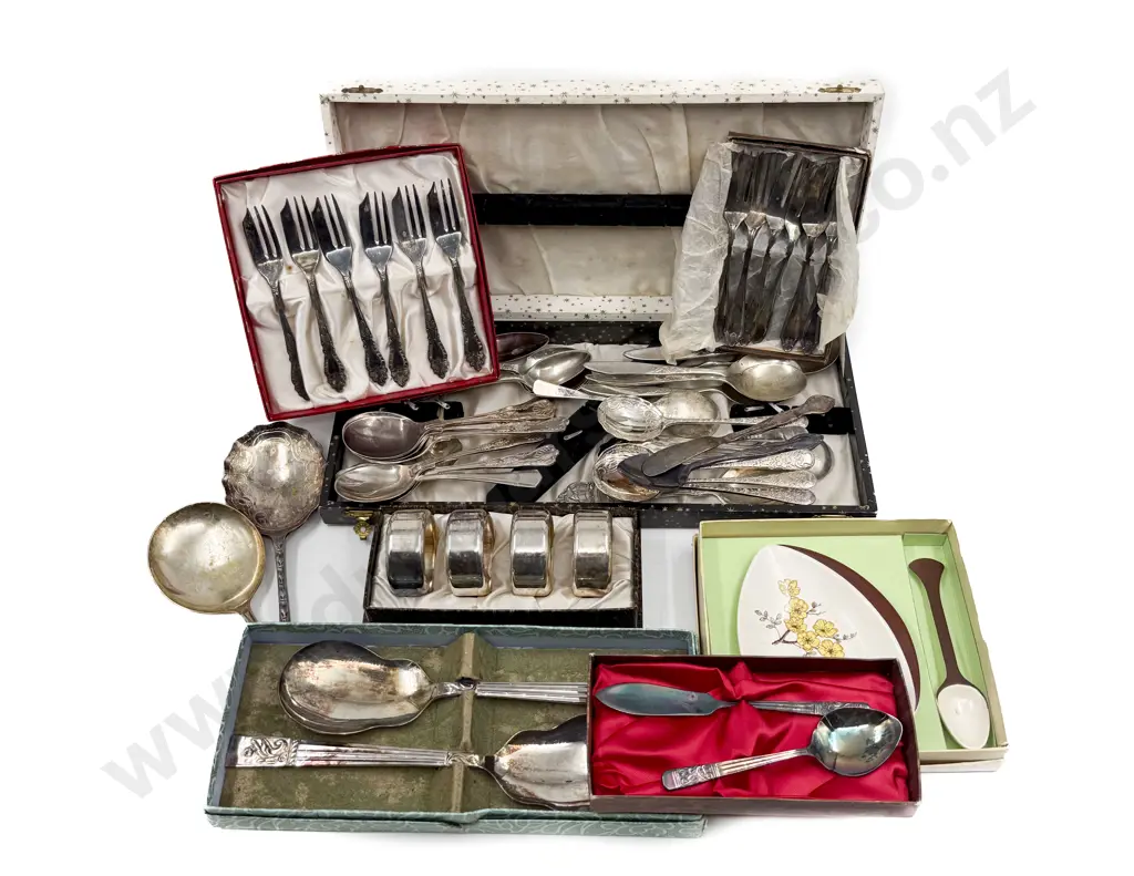 Quantity of Assorted Boxed S/P Serving Ware Image 1++