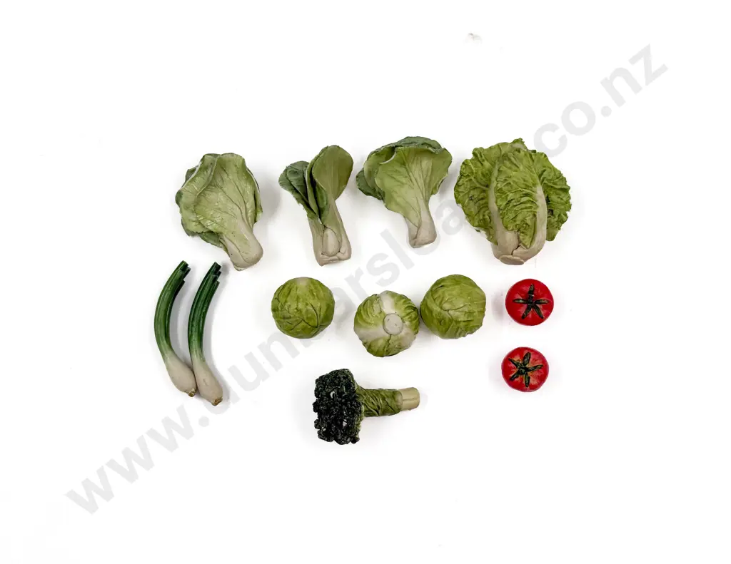 Miniature Ceramic Vegetables Image 1++