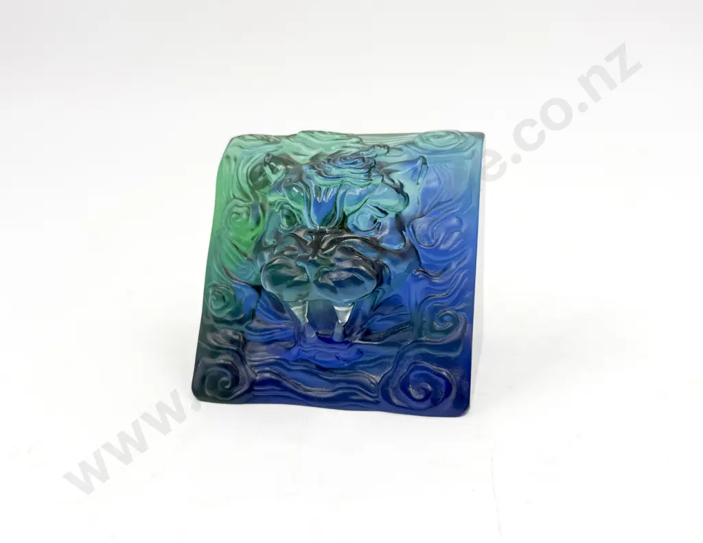 Cast Glass Paperweight Image 1++
