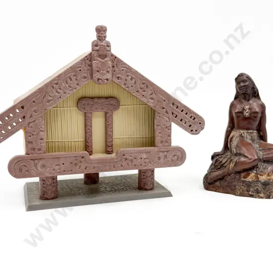 Resin Pania of the Reef Figure & Plastic Money Box