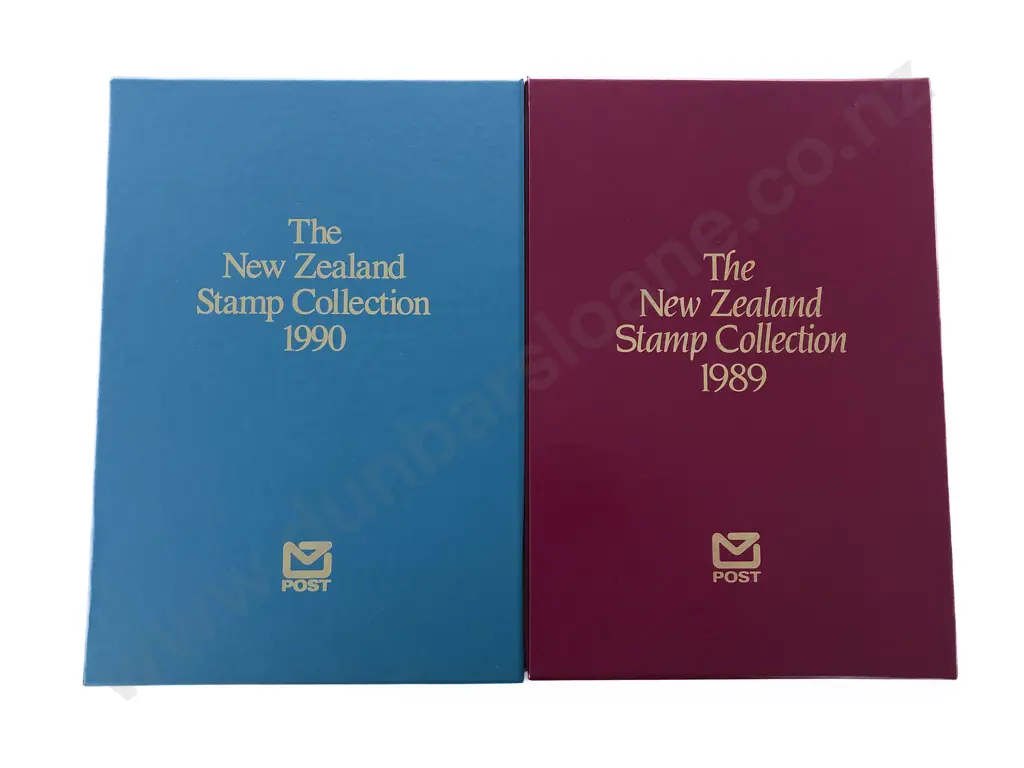 The NZ Stamp Collection Album 1989 & 1990 Image 1++