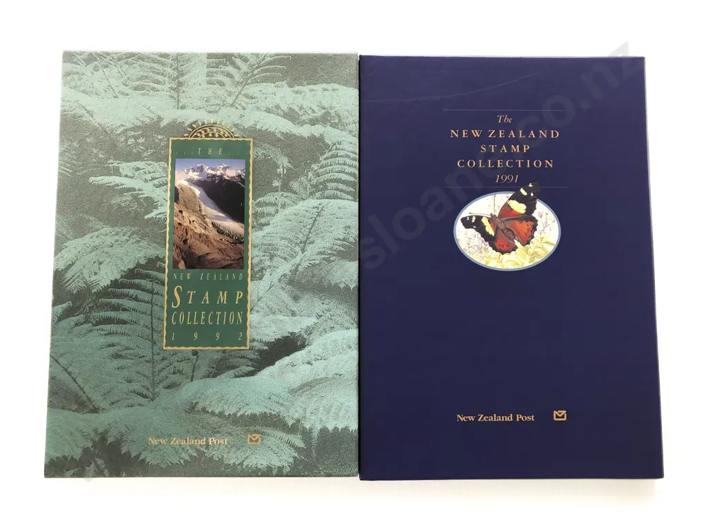 The NZ Stamp Collection Album 1991 & 1992 Image 1++