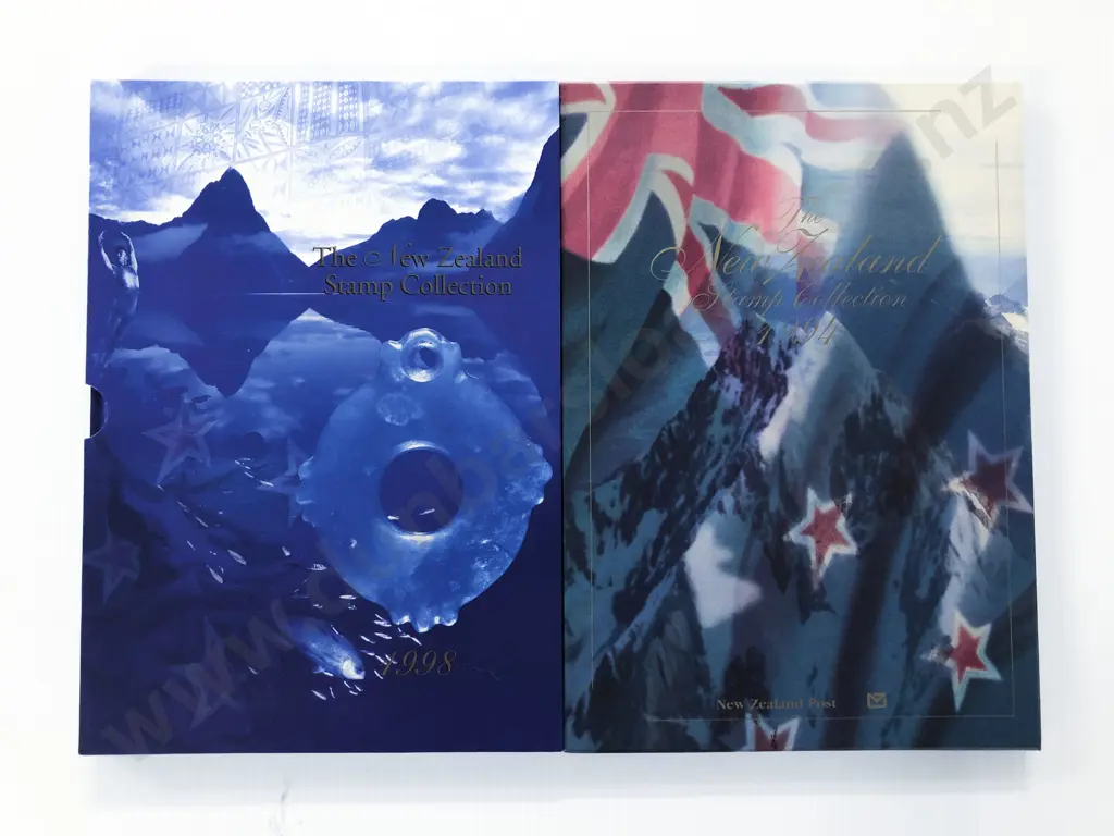 The NZ Stamp Collection Album 1994 & 1998 Image 1++