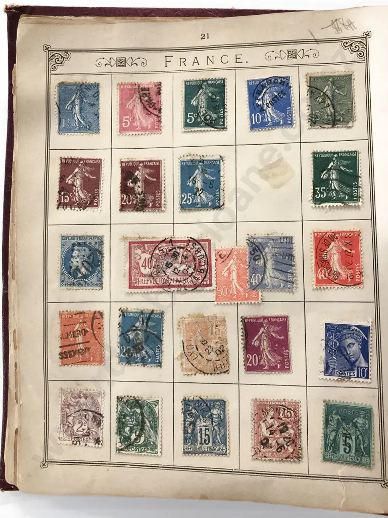 Seven Vintage World Stamp Albums Few Stamps Image 1++