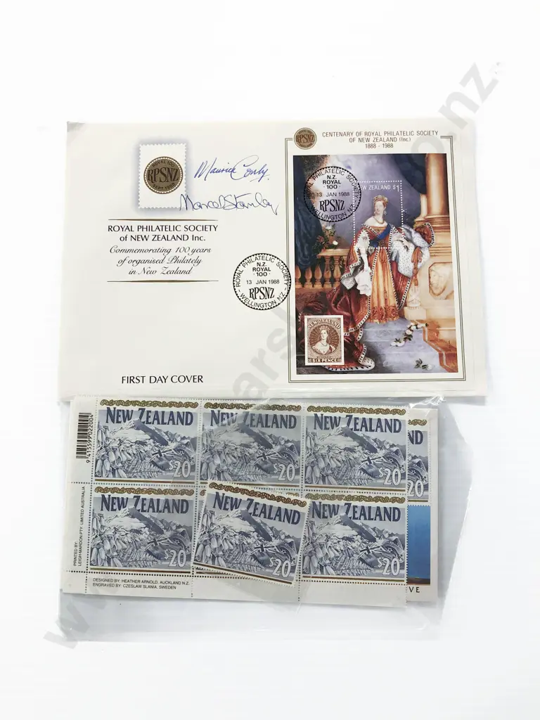 Mainly NZ Unused Mini Sheets First Day Covers Image 1++