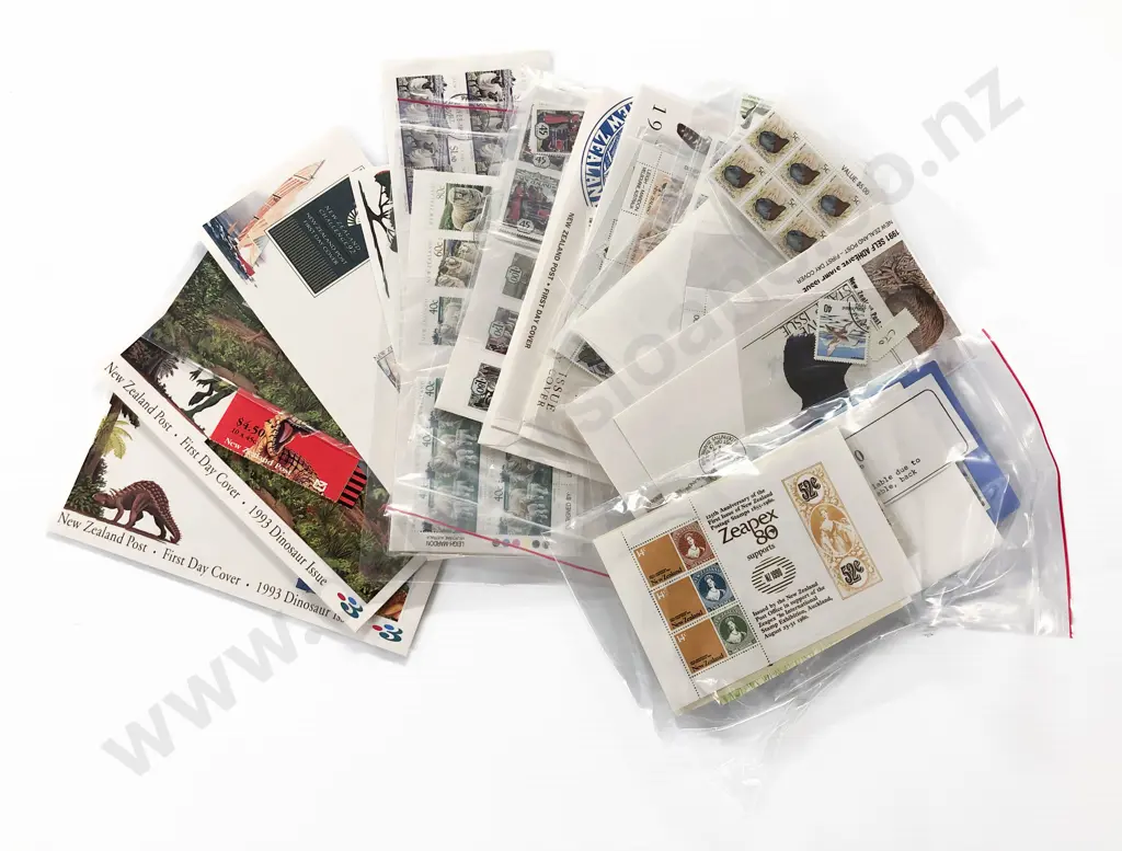 Mainly NZ Unused Mini Sheets First Day Covers Image 1++