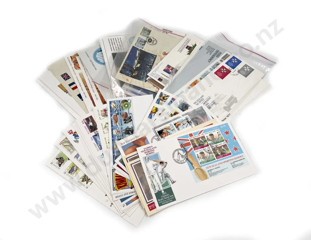Quantity Mainly NZ First Day Covers Image 1++