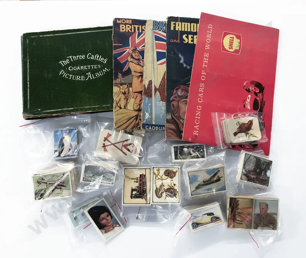 Large Quantity Cereal & Cigarette Card Albums & Assorted Loose Image 1++
