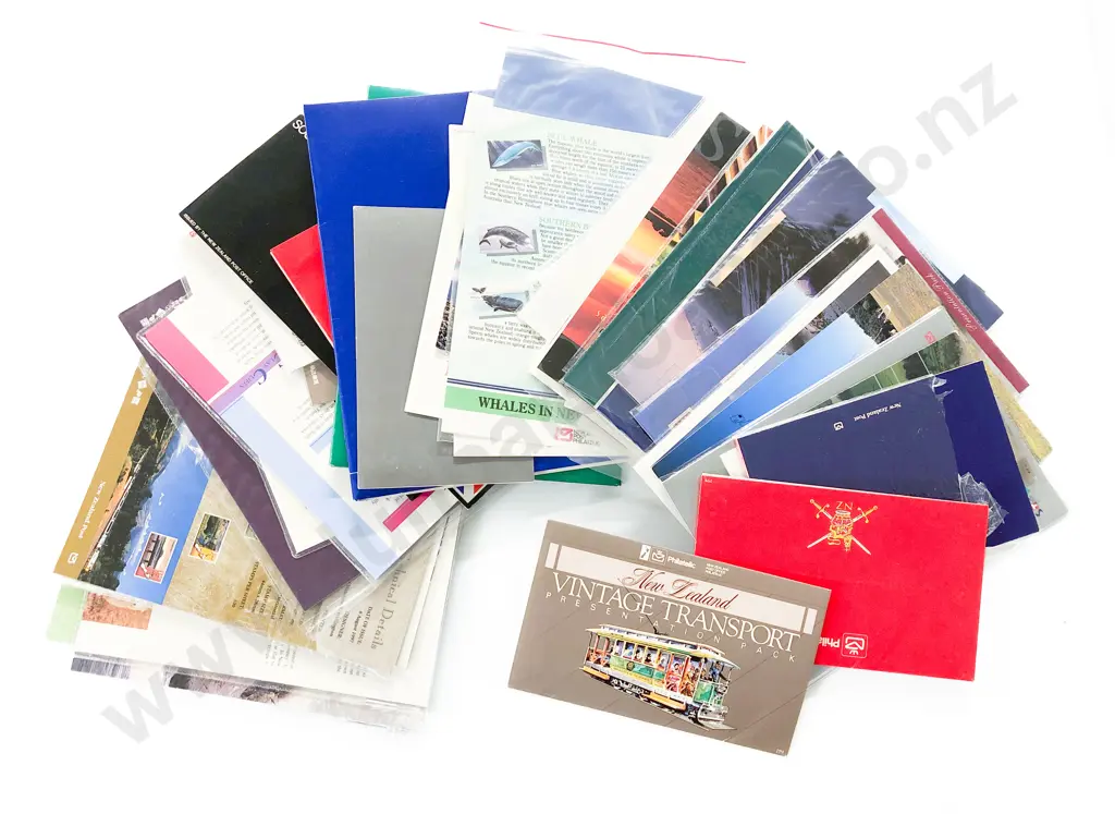 Quantity of NZ Stamp Packs Image 1++