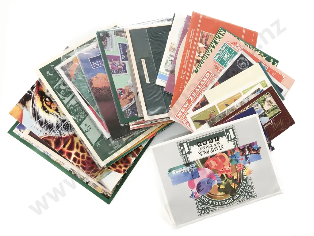Quantity of NZ Stamp Packs Image 1++
