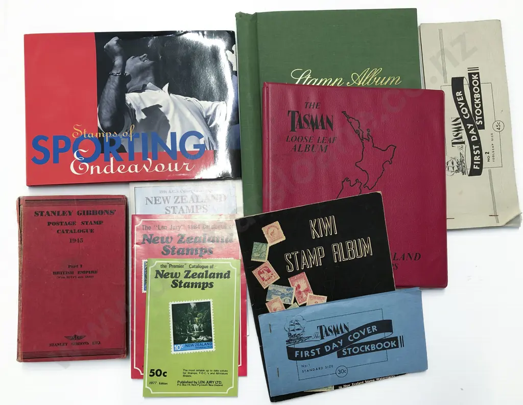 Stamp Reference & Empty Albums Image 1++