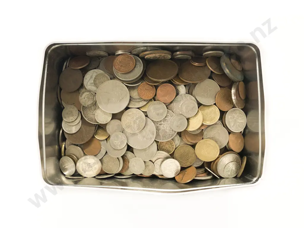 Quantity of NZ & World Pocket Change Coinage Image 1++