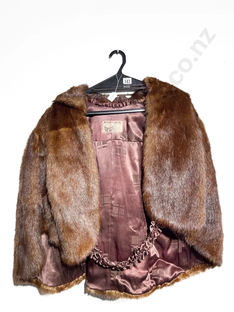Mink Fur Shoulder Cape Image 1++
