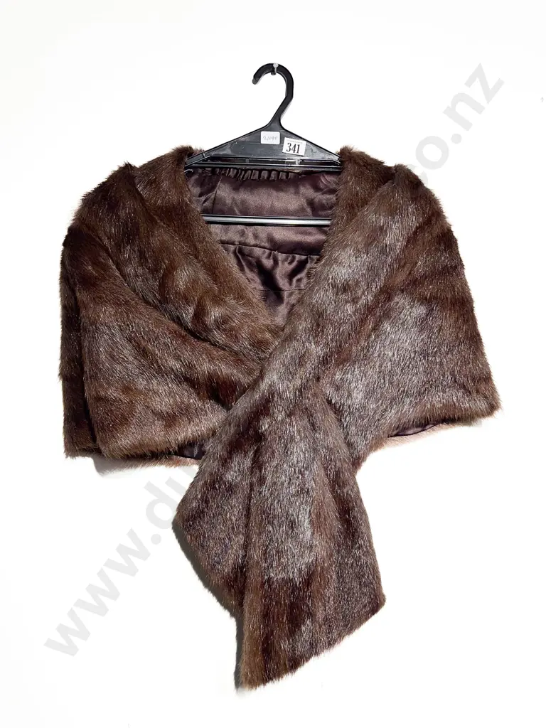 Mink Fur Shoulder Cape Image 1++