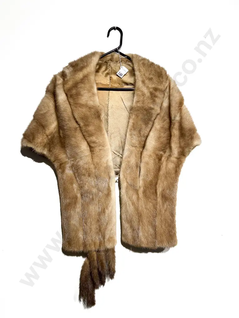 Mink Fur Stole Image 1++