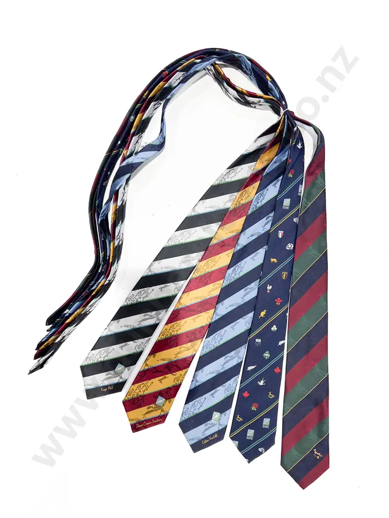 Five Sporting Gentlemen's Ties Image 1++