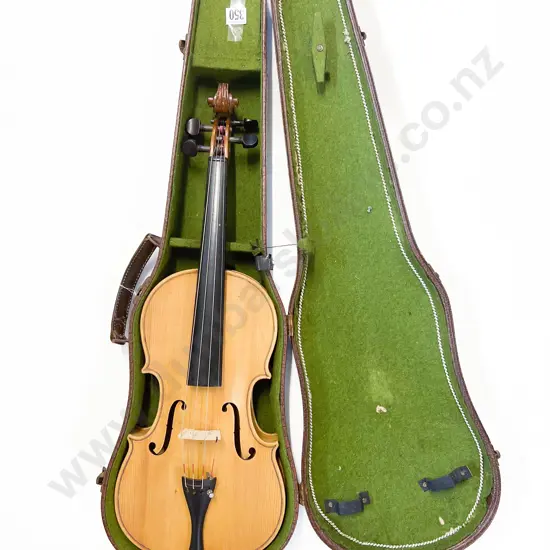 Cased Violin