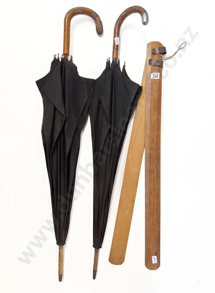 Two Vintage Umbrellas & Trouser Press Image 1++